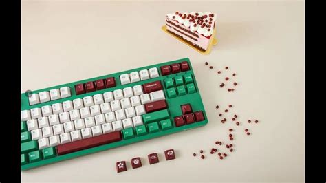 Yunzii Akko Matcha Red Bean Ds Key Mechanical Keyboard