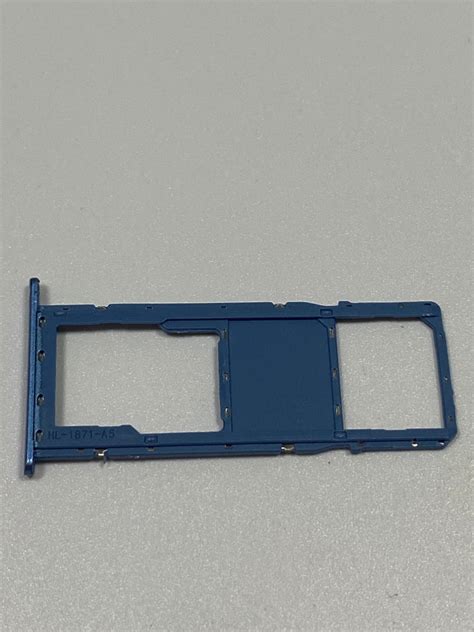 Single Sim Card Tray For Samsung Galaxy A11 A1152020 Blue Oem Phonepartpro