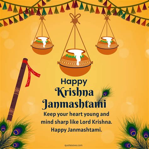 Happy Janmashtami Quotes 2024 Wishes, and Messages » QuoteSove