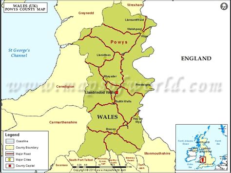 Map Of Pembrokeshire