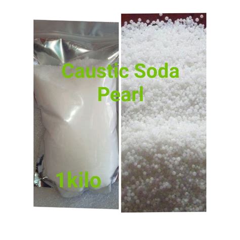 1kg Caustic Soda Pearl Sodium Hydroxide Lye Shopee Philippines