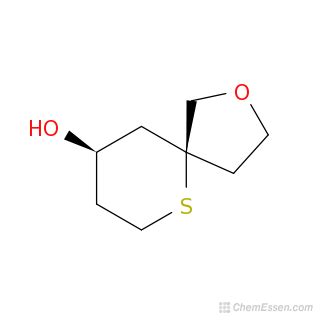 S R Oxa Thiaspiro Decan Ol Structure C H O S Over