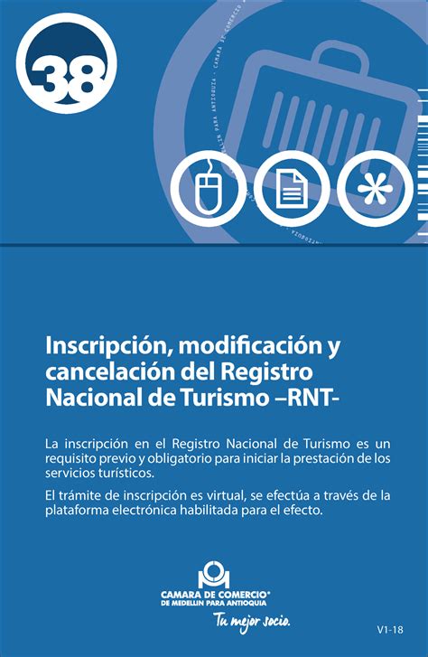 Requisitos Rnt Inscripci N Modi Caci N Y Cancelaci N Del Registro