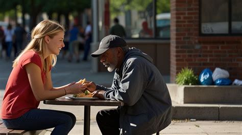 Waitress Fed A Homeless Man She Was Shocked Who He Was Youtube