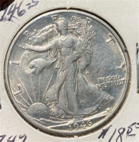 1946 S Walking Liberty Half Dollar 90 Silver EF To AU Nice You Grade