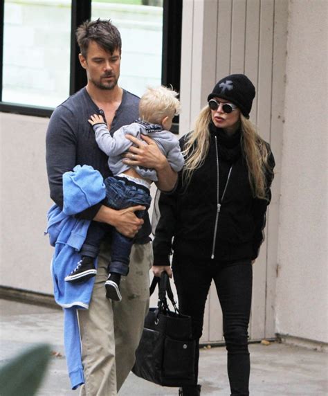 Fergie With Her Family Leaving a park -04 | GotCeleb