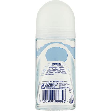 Nivea Deodorante Roll On Ml H No Alcool Pure Invisible