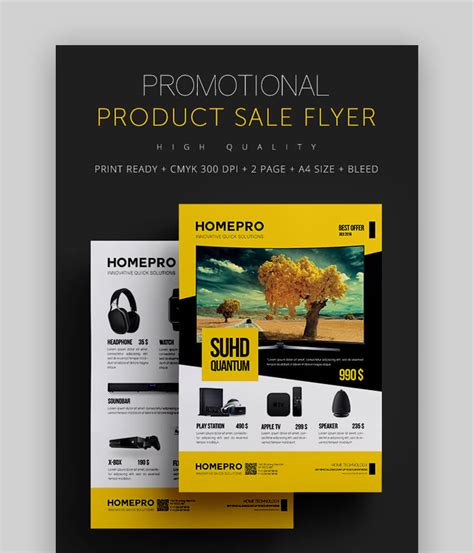 25+ Best New Product Flyer Design Templates (Inspirational Examples 2021)