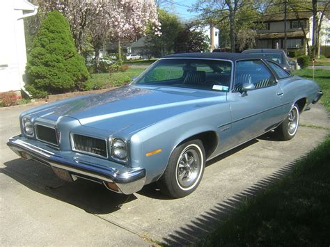 Light Blue 1973 Pontiac Le Mans Sport Coupe For Sale Mcg Marketplace