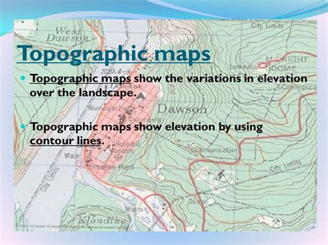 What Does A Topographic Map Show Map Vector