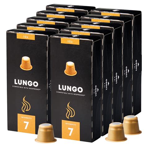 Kaffekapslen Lungo Capsule Per Nespresso Per