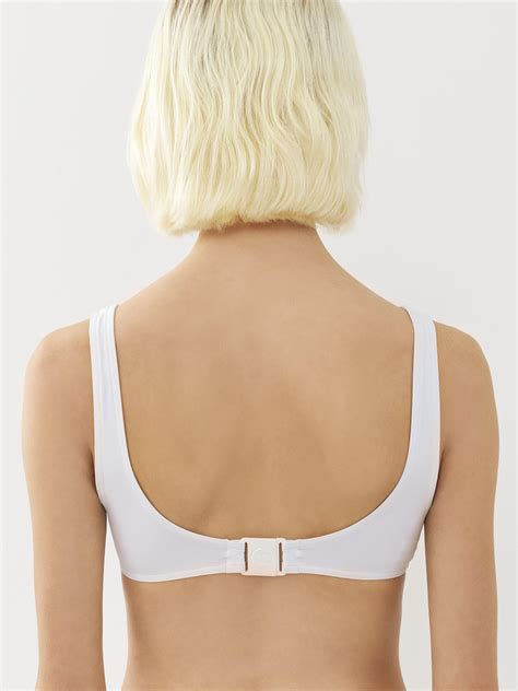 Chloé Chloé X Eres Papeete Triangle Bikini Top in Natural Lyst