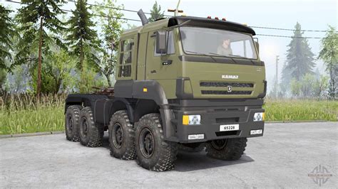 Kamaz 65228〡s cargo for Spin Tires