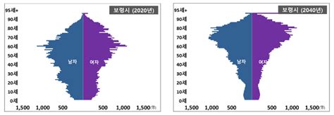 보령시 인구 지속적 감소 전망 2040년 9만3천명