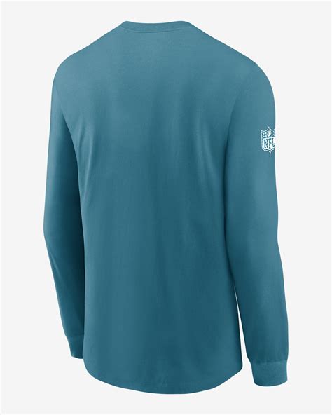 Playera De Manga Larga Nike Dri Fit De La Nfl Para Hombre Jacksonville