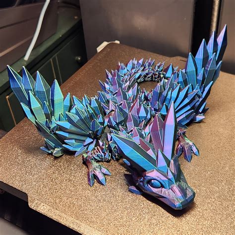 3D Printable Crystalwing BABY Dragon By Cinderwing3D