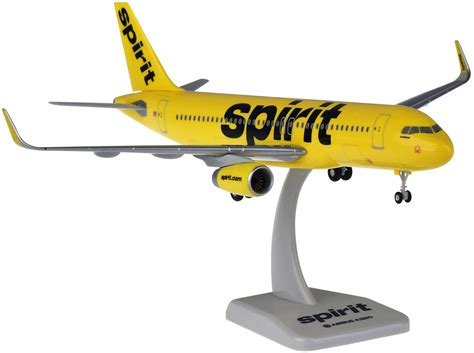 A320 Spirit Airlines Sharklet With Landing Gear