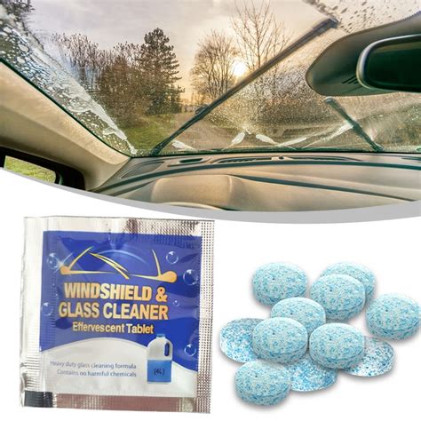 50 X Screen Wash Windscreen Washer Fluid Concentrated Tablet 1 Tab