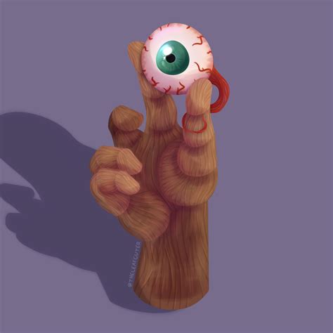 Artstation Wooden Hand