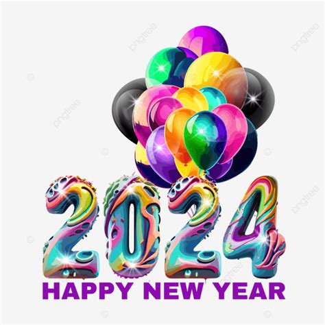 Happy New Year 2024 Wishes Vector, 2024 Wishes, Year 2024 Wishes, Happy ...