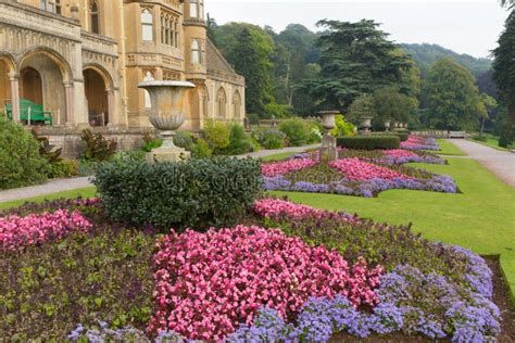 Beautiful Flower Gardens at Tyntesfield House Near Bristol North Somerset England UK Victorian ...