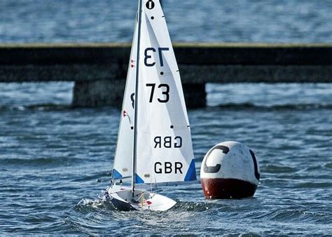 Ts At Poole Park Rc Glider Yacht Model Poole Model Boats