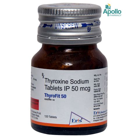 Thyrofit 50 Tablet Uses Side Effects Price Apollo Pharmacy