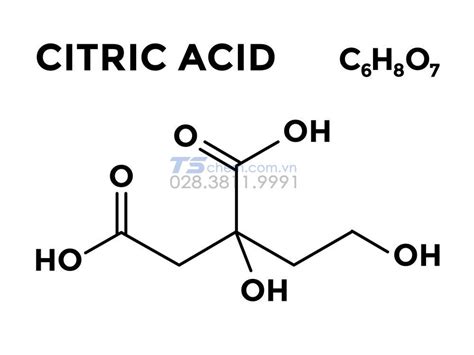 Axit Citric Tìm Hiểu Công Dụng Tính Chất và Ứng Dụng