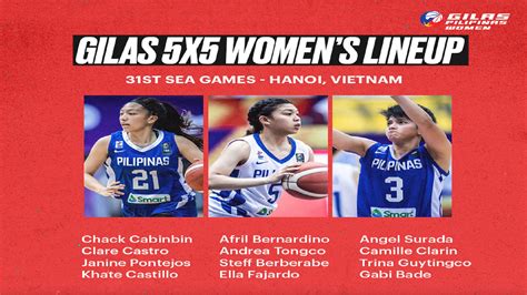 Gilas Pilipinas Women Wagi Kontra Indonesia Sa Unang Laban Sa Ginaganap