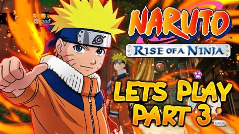 Naruto Rise Of A Ninja Let S Play Part 3 Gameplay Xbox 360 YouTube