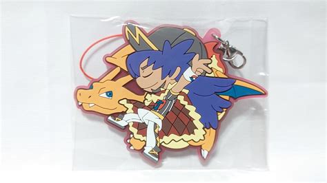 ポケットモンスター Pokemon Trainers ラバーストラップコレクションvol2 ダンデ＆リザードン ポケモントレーナーズ 開封品