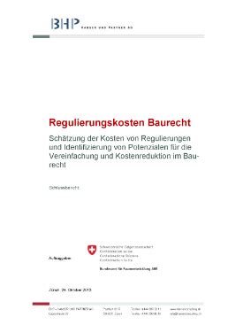 Schätzung der Kosten von Regulierungen und Identifizierungen von