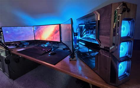 I laser cut a wooden PC Case : r/battlestations