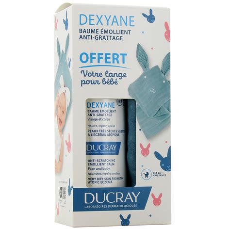 Baume émollient anti grattage visage et corps Ducray Dexyane