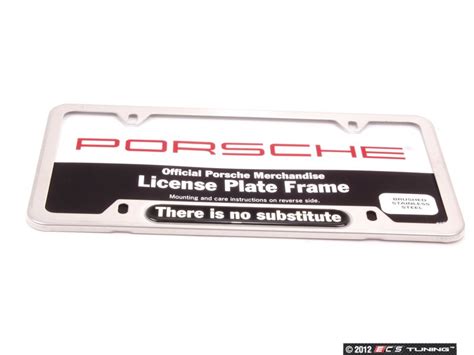 Diamond Plate Side Tool Box: Brushed Aluminum License Plate Frame