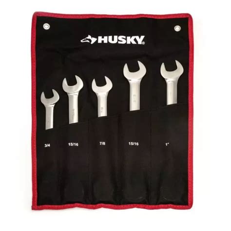 Husky Large Sae Reversible Ratcheting Wrench Set 5 Piece Xdc Depot