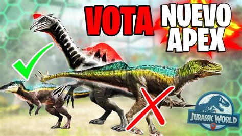 Solo Puede Quedar Uno Elige El Nuevo Apex Jurassic World Alive Youtube