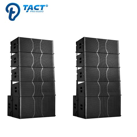 TACT Professional Audio Double 8 Inch Line Array Systems Speaker For