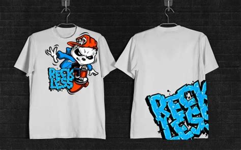 12 Contoh Desain Kaos Keren Depan Belakang Terinspiratif Sribu