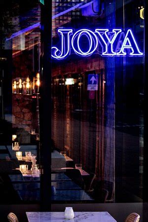 JOYA RESTAURANT COCKTAILBAR Rotterdam Otto Reuchling 1002 Menú