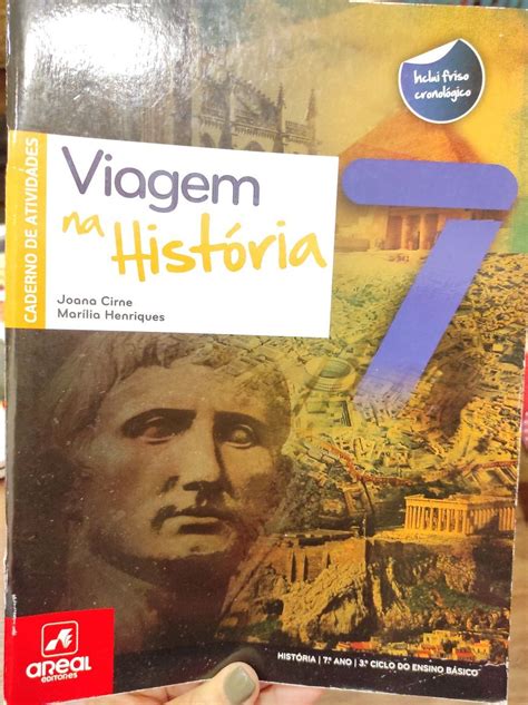 Livro de actividades de História 7 ano Canidelo OLX Portugal