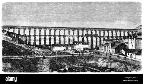 Roman Aqueduct Drawing Hi Res Stock Photography And Images Alamy