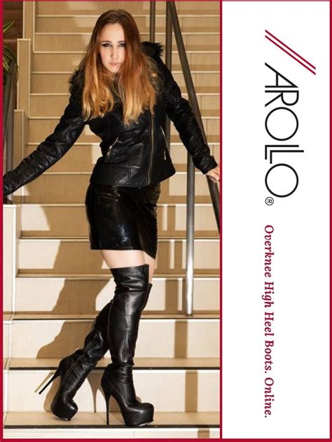 Arollo Anna Special Edition Overknee Plateau High Heel Boots Eu