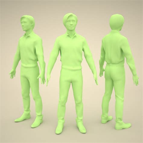 Artstation Animated 3d People 068syun Resources