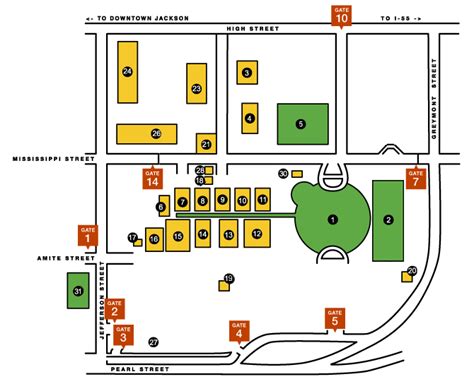 Fairgrounds Map | Mississippi Department of Agriculture and Commerce