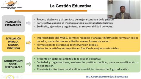 Semana 2 Componentes Dimensiones Y Estándares Del Mge Módulo Gestión