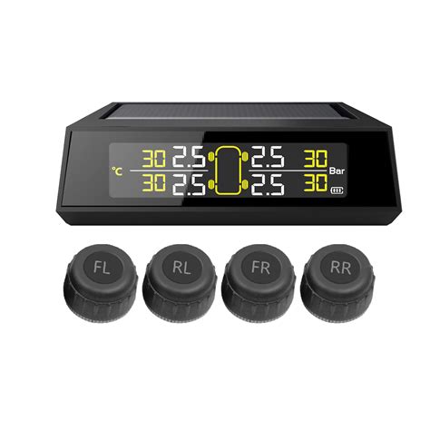 Universal Car LCD Display External TPMS Tire Pressure Monitoring System