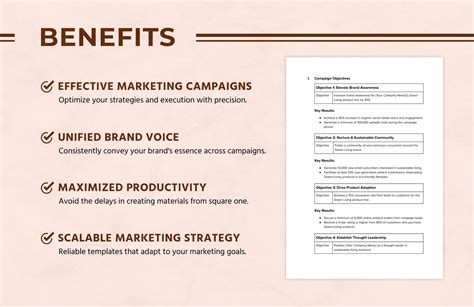 Marketing Ad Campaign Document Template in Word, PDF, Google Docs ...