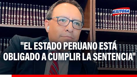 Guti Rrez Ticse Miembro Del Tc Sobre Indulto A Fujimori El Estado