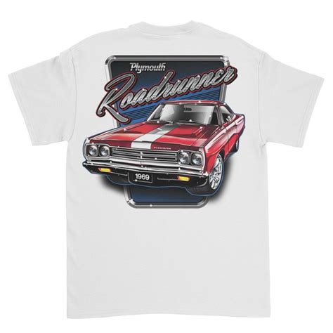 1969 Plymouth Roadrunner T Shirt Etsy